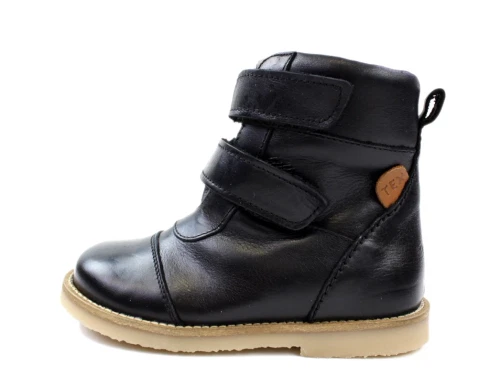 Pom Pom vinterstøvle black med TEX